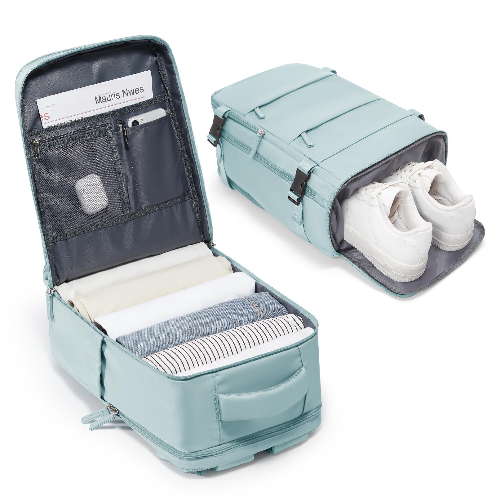 

Ручная кладь Ryanair 40x20x25 под сиденье Easyjet 45x36x20 Дорожный рюкзак Школьное отделение Сумка для ноутбука Многоцелевая сумка для ручной клади Small синий