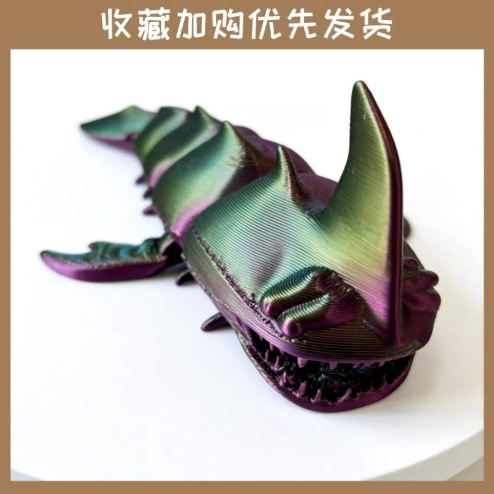 Kreatywne Zabawki Potwory Głębinowe Wyprawa w Głębiny Potwory Prehistoryczne Pożeracze Morza Potwory Morskie Majów Ozdoba na Biurko Prezenty W Magazynie