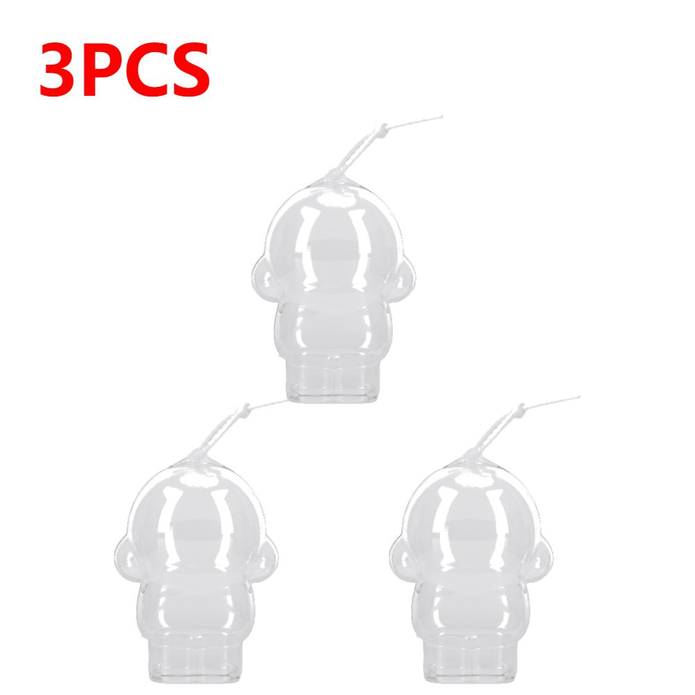 1/2/3PCS Transparent Protective Case for Skull Panda Winter Movement for SP Doll Organizer Box Storage Case For Skull Panda