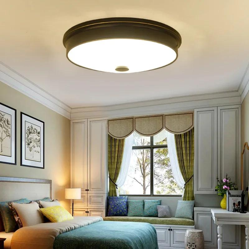 Modern minimalist circular ceiling light LED living room bedroom ceiling light dining room bedroom corridor lighting fixture