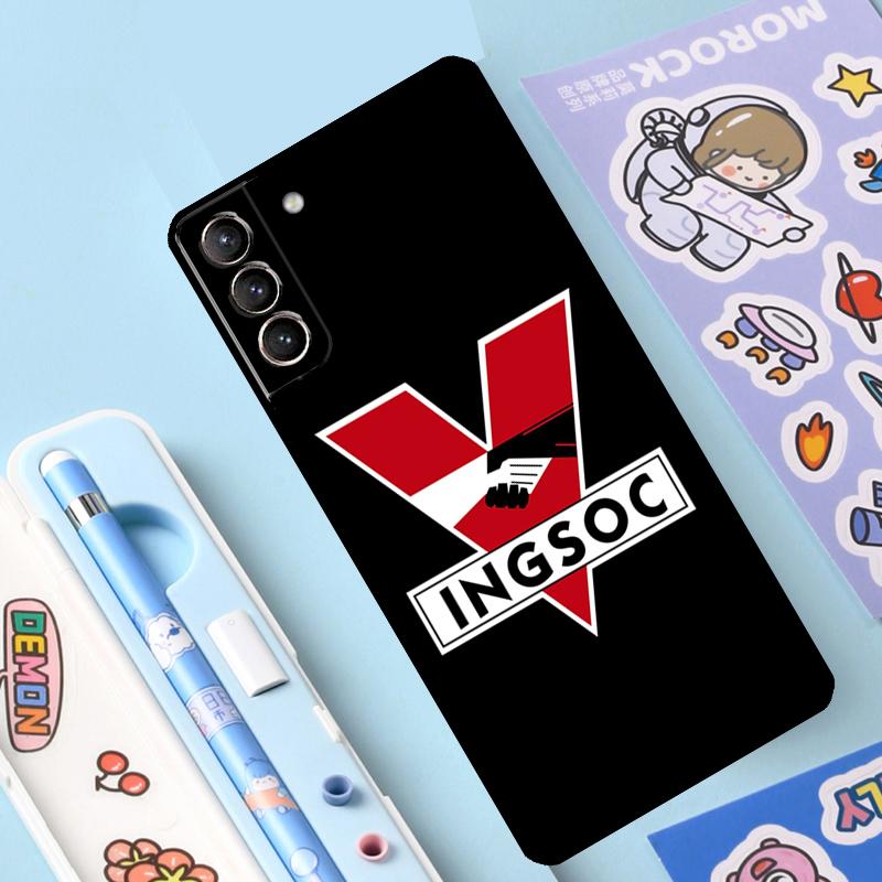 1984 George Orwell Cover For Samsung Galaxy S23 S21 FE S20 FE S22 Plus Note 20 Ultra Note 10 S8 S9 S10 Plus Case