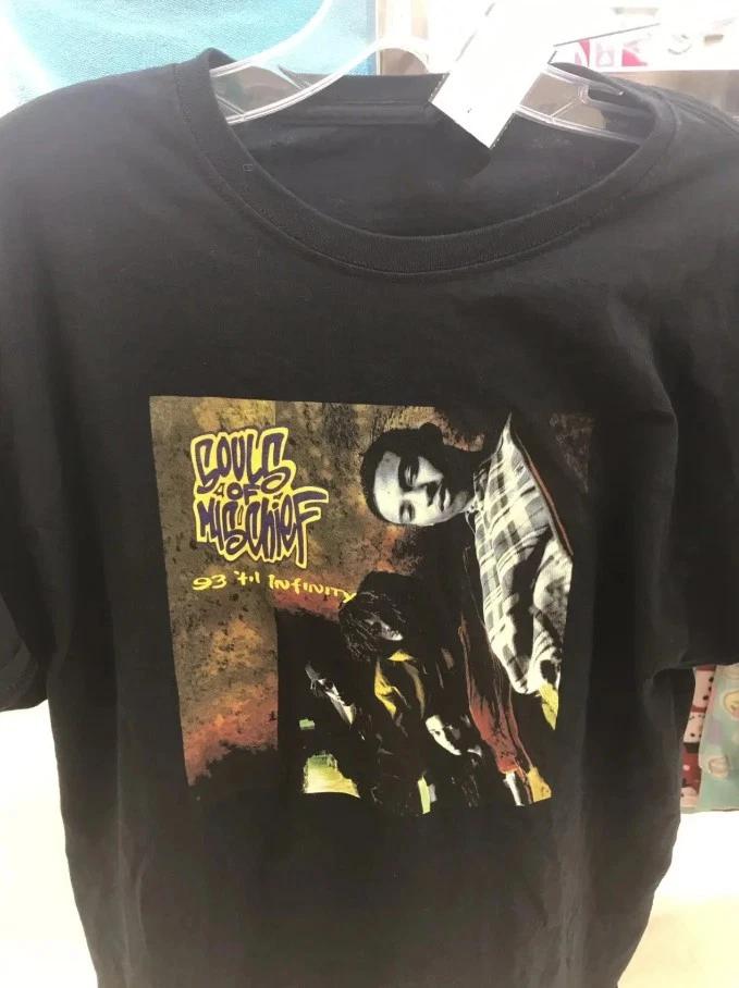 Vintage Souls of Mischief Til Infinity Cotton T-shirt All Size MC1196 2XL