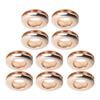 10Pcs Metal Eyelets Kit Shoe Boot Repair Eyelets Alloy for Fabric Leather Belt Paper Crafts Clothes Bag Round