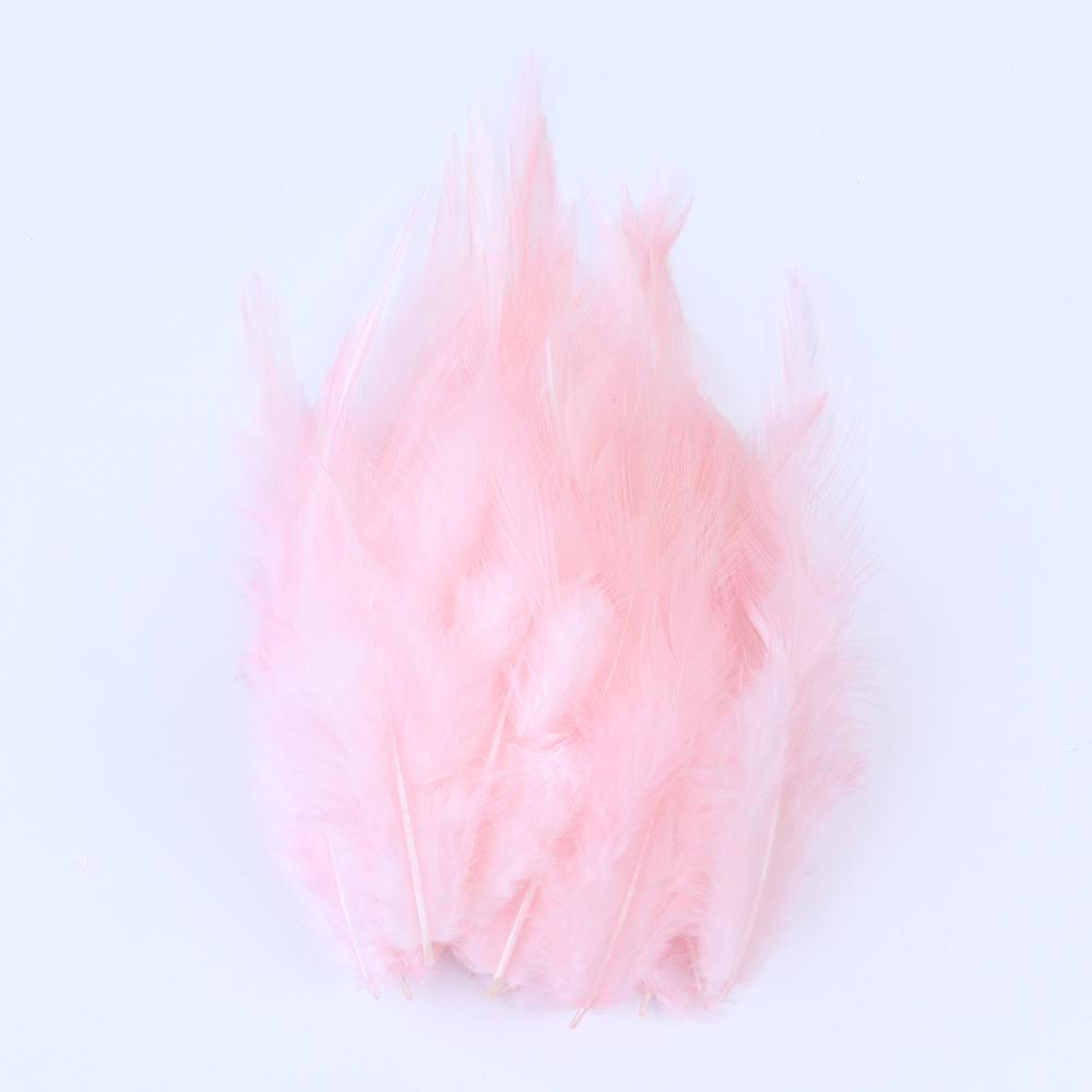 10-15cm Purple Chicken feather Natural Rooster feathers Fly-tying Material Cock Plumas for craft Dream Catcher Jewelry Decor