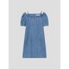 8seconds Denim Short Sleeve Mini Dress Sky Blue (114771Ay1Q)