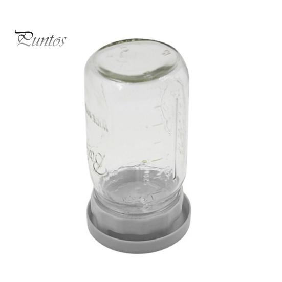 2Pcs Stainless Steel Sprouting Lids for Mason Jars Wide Mouth Mason Jar Screen Lids for Sprouting Kit Germination Cover Sprout Maker BPA-Free