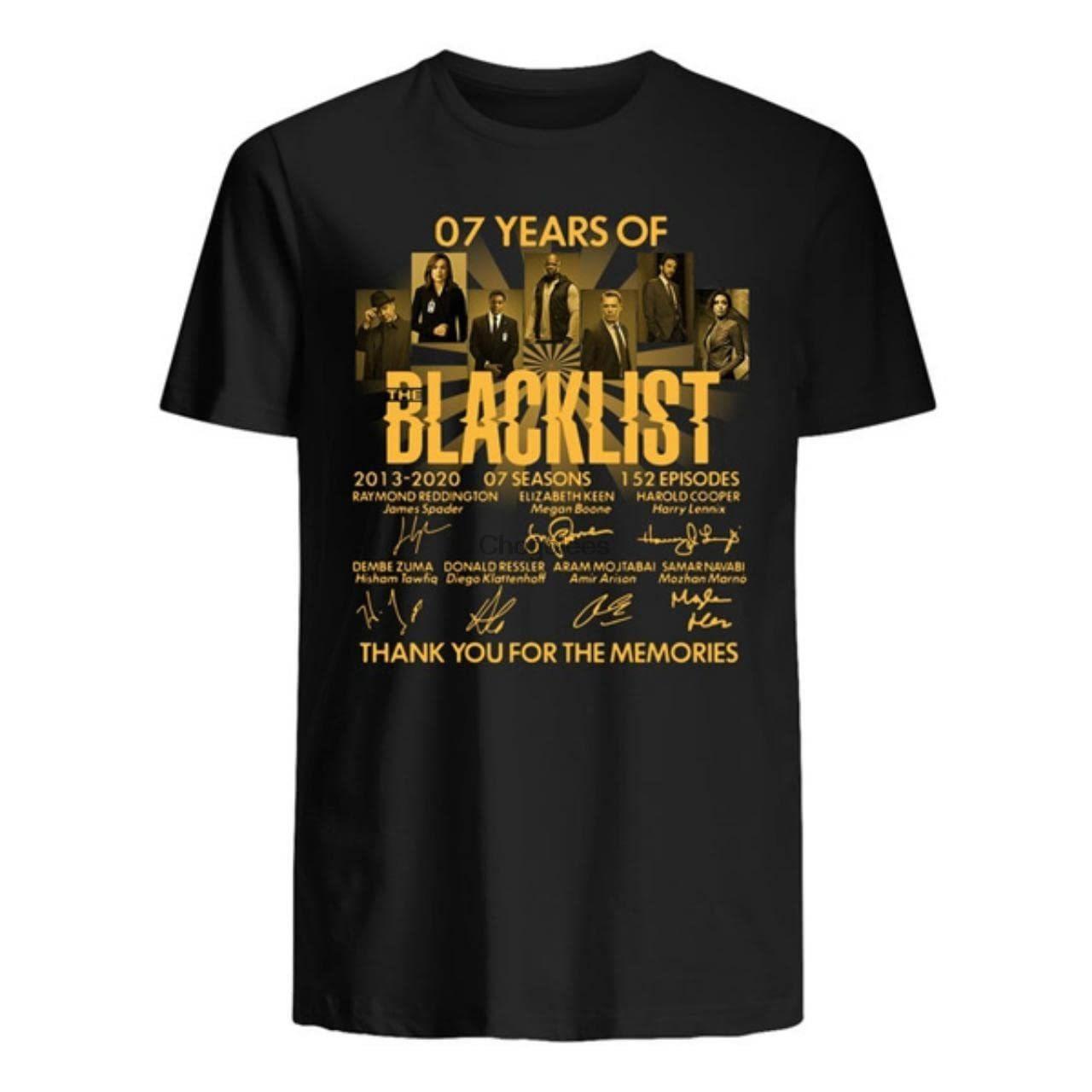The Blacklist 7 Years Anniversary T-Shirt 3XL