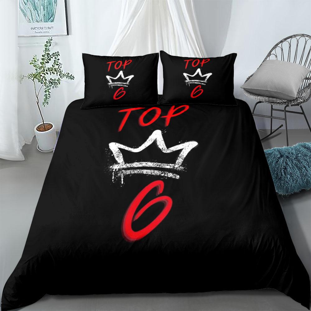 Rocket the King Duvet Cover Set King Queen Double Full Twin Single Bed Linen Set