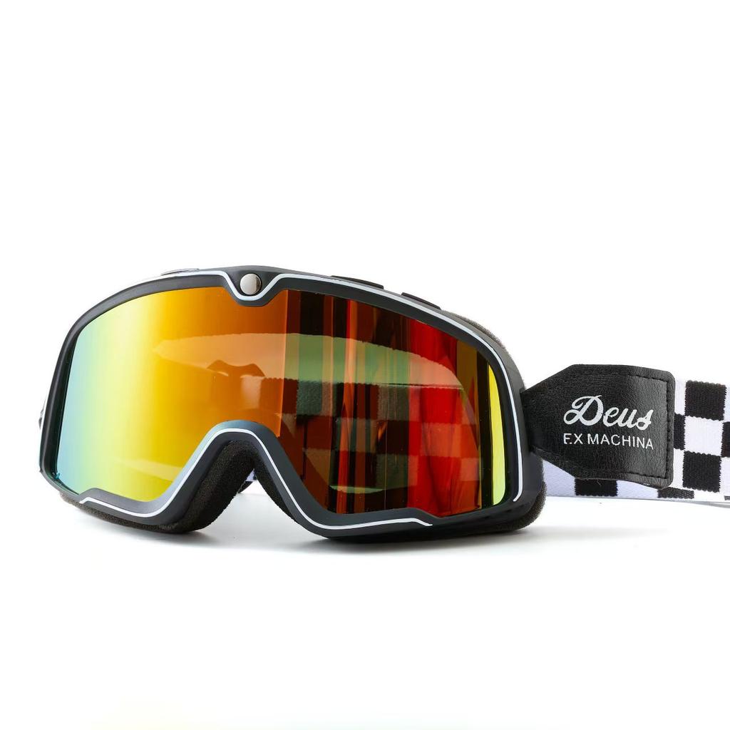 New off-road motorcycle goggles, Harley-style windproof and dustproof glasses, retro goggles