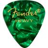 Fender Pick Green Moto, 351 Shape, Heavy (144)