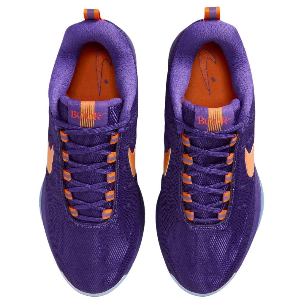 Nike Buch 2 Basketballschuhe Unisex Dunkelviolett Orange FZ7014-500