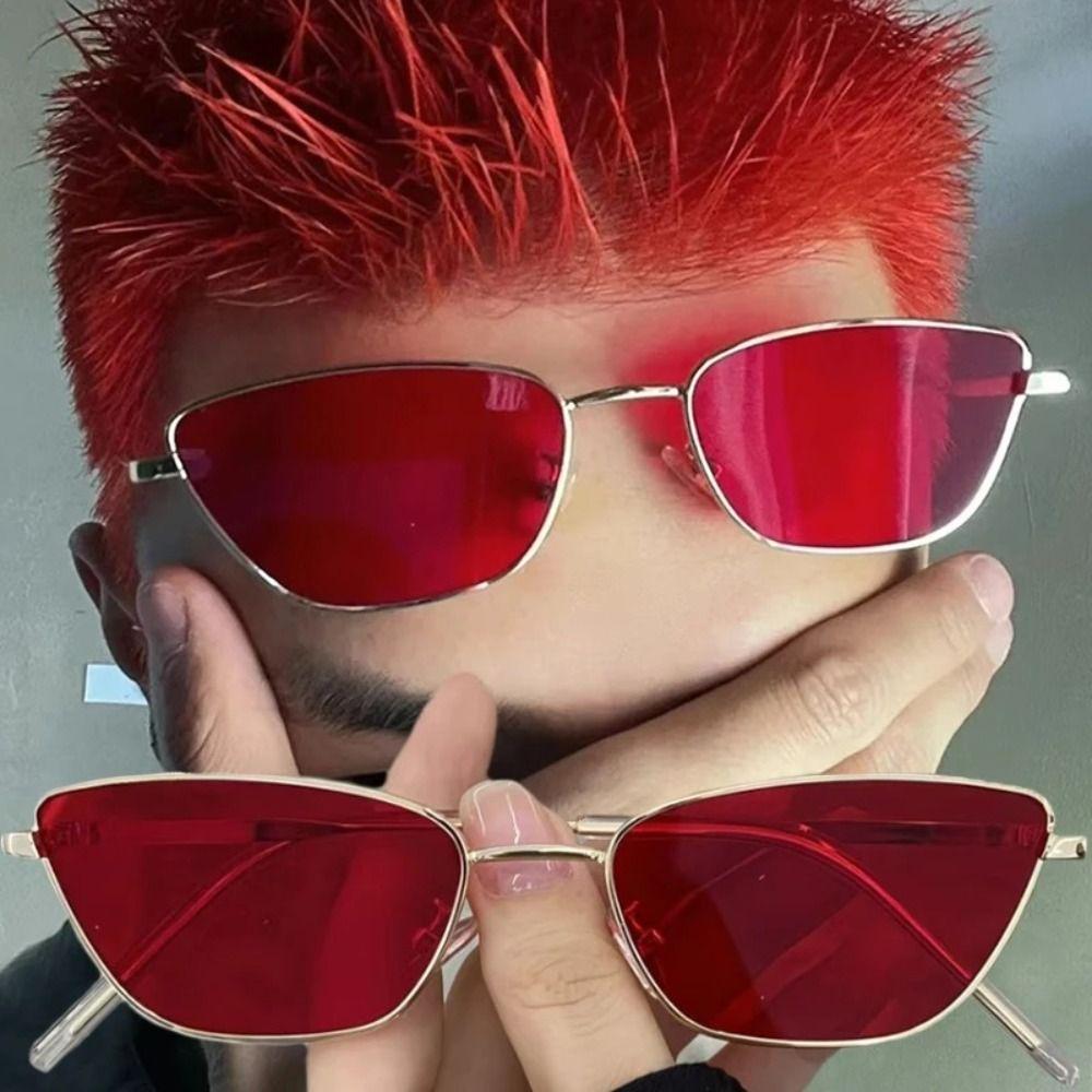 Vintage Metal Framed Sunglasses Metal UV Protection Sunglasses Travel