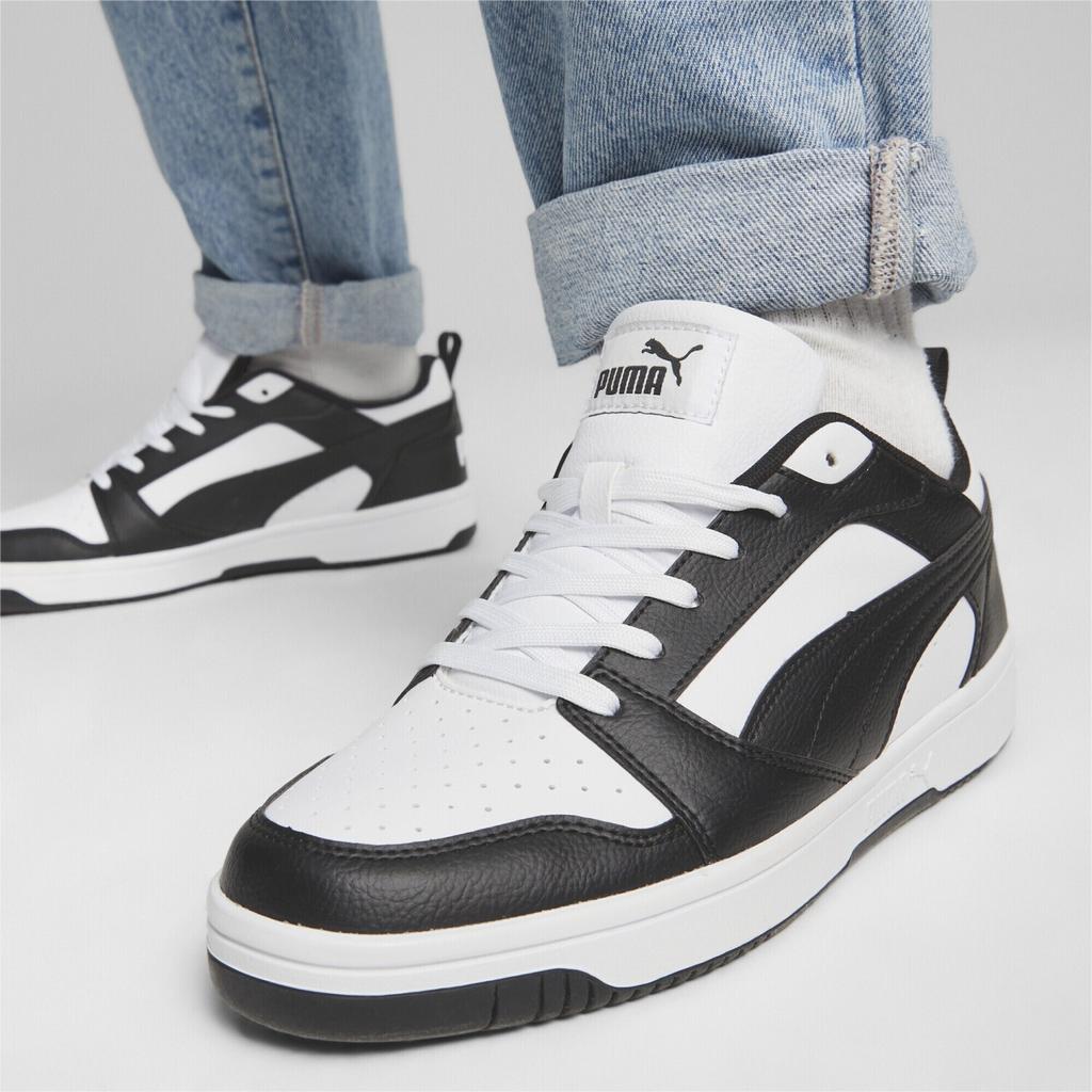 Puma Rebound V6 Low Sneakers (392328) White/black/white
