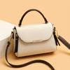 Retro Flap Handbag For Women, Color Contrast Crossbody Bag, Fashion Multi Layer Purse With Top Handle