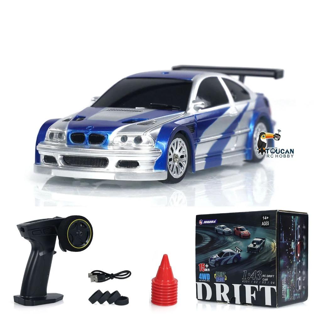 SALE 4WD RTR 1/43 RC Speed Car Four-wheel Drive Radio Control 2.4g Mini Racing Drifting Car Toys High Speed Model Gift for Boys