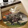 Tyrannosaurus Rex Office Carpet Chair Mats, Dinosaur Decor for Home Office, Living Room, Bedroom, Gift Idea1118028a