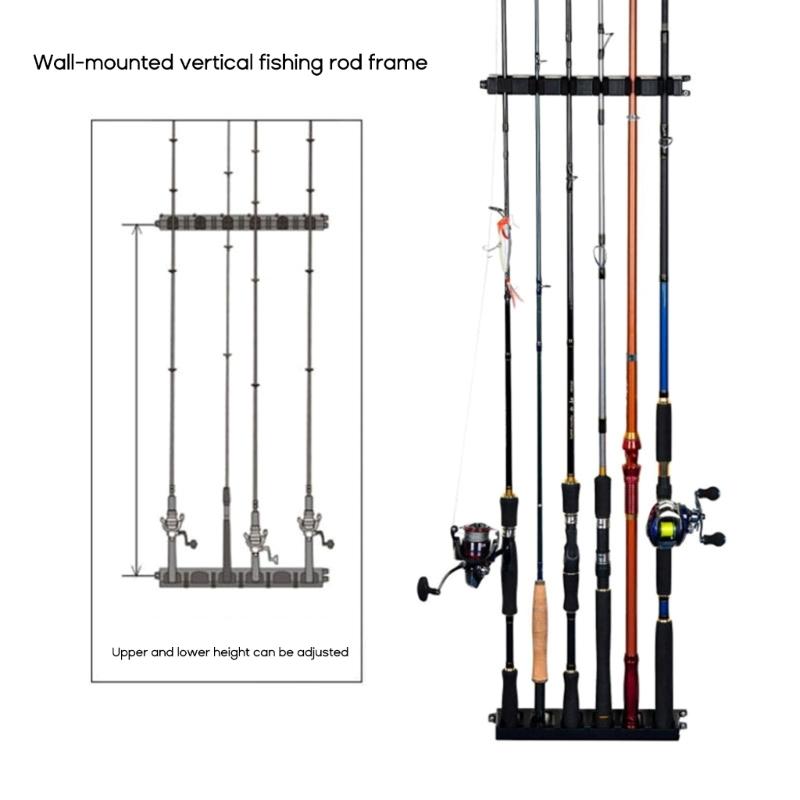 Fishing Rod Holder Universal Crossbar Head Pole Stand for Outdoor Sports Fishing