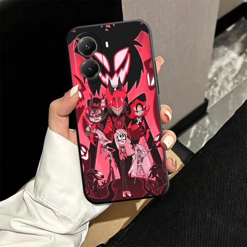 

Hazbin Hotel Anime Soft Phone Case for Xiaomi Poco X5 X6 X7 X8 Pro Max X3 F7 F8 Ultra M8 M7 M6 M5 Redmi 15 15C 14C 13C 12C X4 F6 Poco X8 Pro Max