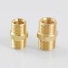 M8 M10 M12 M14 M16 M18 M20 Metrisch x 1/8" 1/4" 3/8" 1/2" 3/4" BSP Außengewinde Messing Sechskantnippel Rohrfitting Verbinder Kupplung