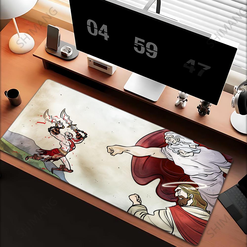 Game G-God of w-war R-Ragnaroks Mouse Pad Anime Game Mouse Pad Computer Desk Pad Office Carpet Laptop Mouse Pad