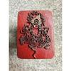 Yellow God of Wealth Brass Seal: Chinese-Style Engraving Ornament & Inscription Collection