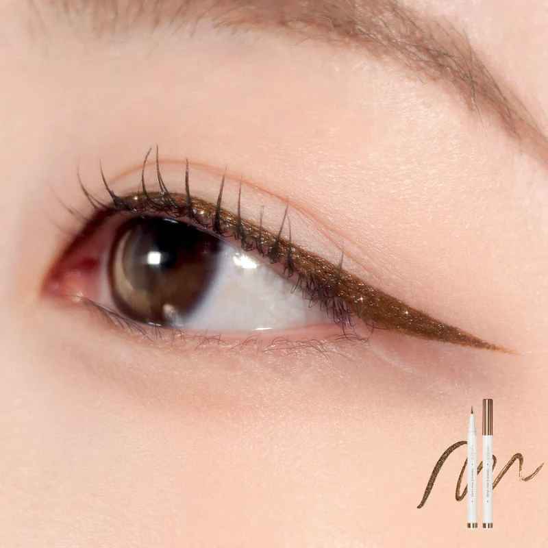 Rom&nd TWINKLE PEN LINER, Long-lasting, Make-up, Kbeauty, Korean Cosmetics, Sample