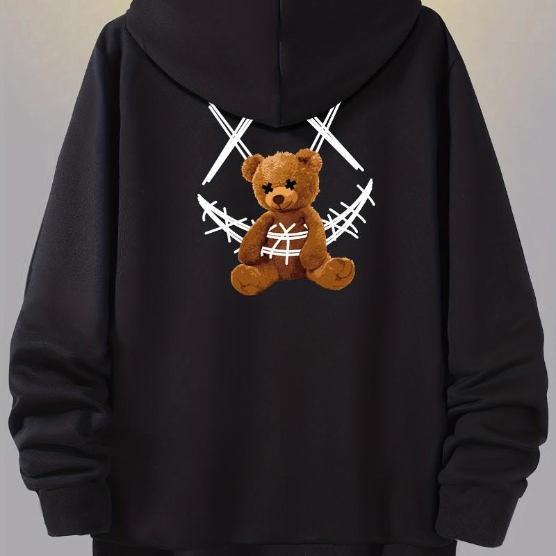 

Men s Hooded Sweatshirt, Great for Busy Schedules & Errands XXL чёрный