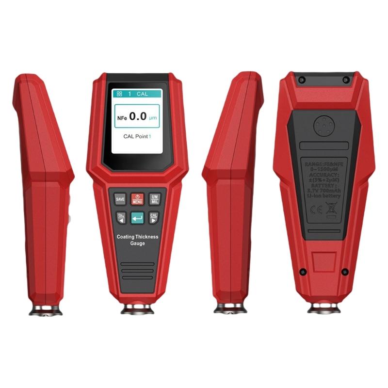 Automotive Paint Thickness Gauge With High Precisions Measurement 0-1500UM TesterFor Car Body Coating