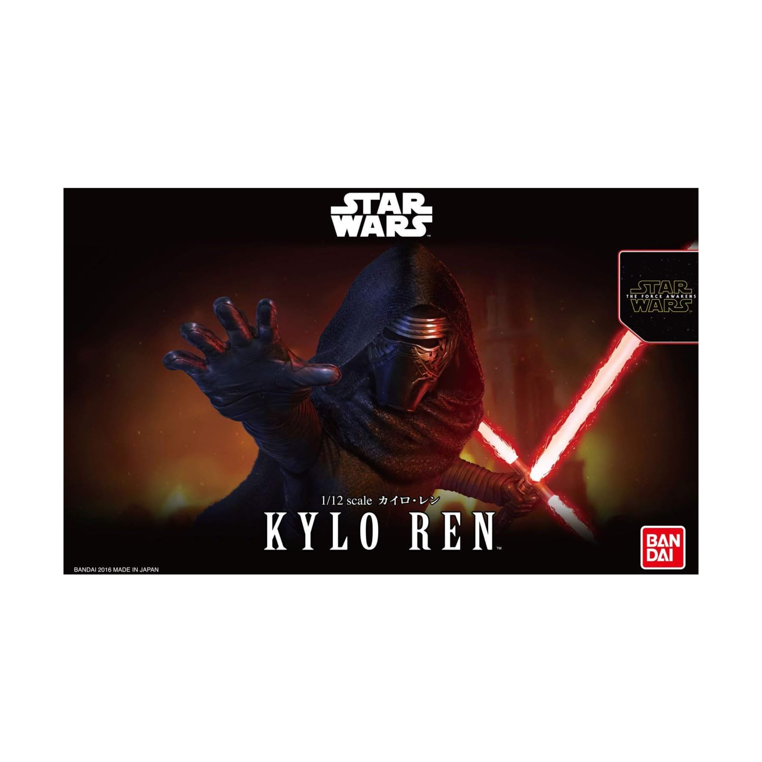 Star Wars Kylo Ren Scale Plastic Model Kit 1/12
