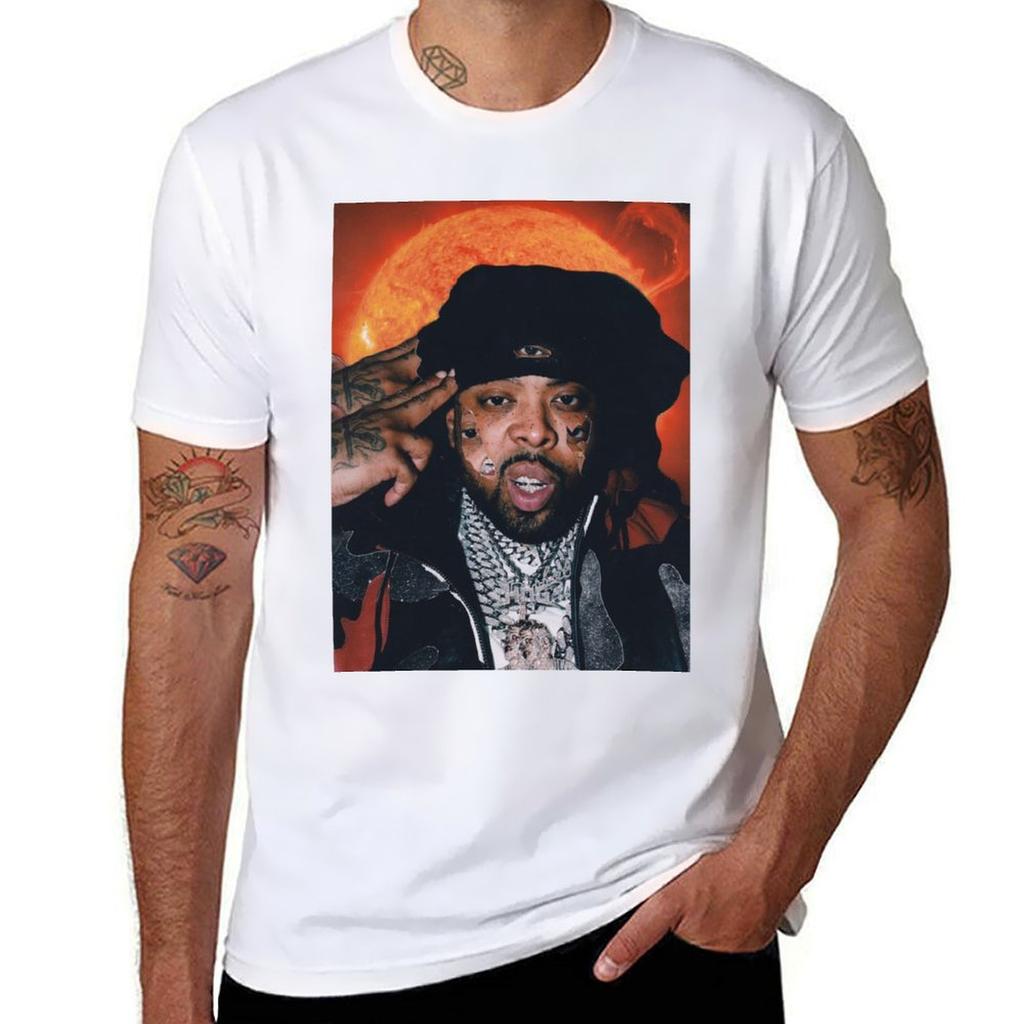 Westside Gunn Eyes T-Shirt Plus Size Clothes Cute Tops Plus Sizes T-shirts Oversize Mens T Shirt Graphic