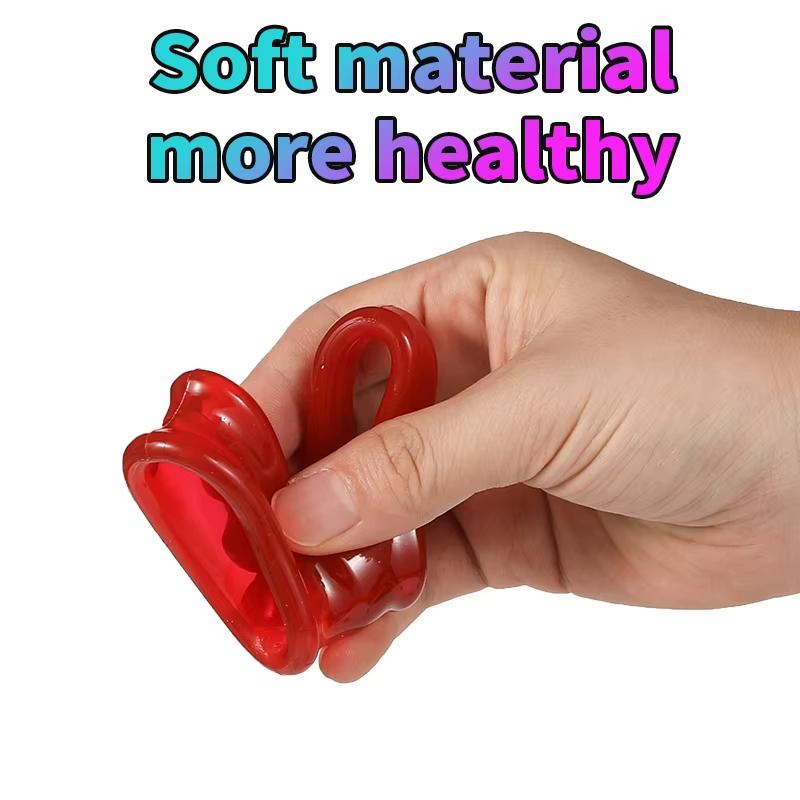 Cock Penis Ring Reusable Delay Ejaculation Stronger Erection Sex Toys Adult Supplies Linen Nozzle Ring Cock Sex Toys For Men