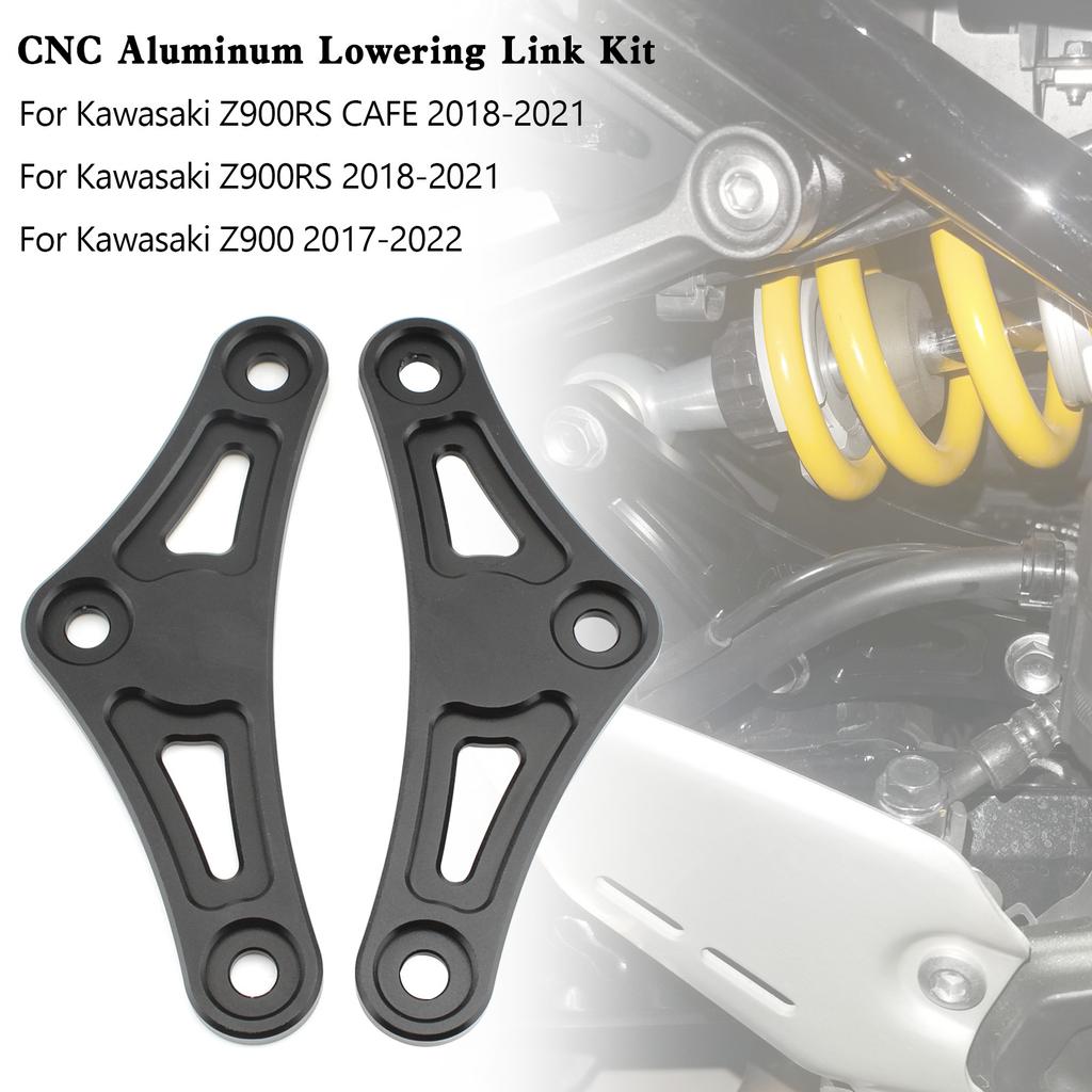 CNC Aluminium Tieferlegungskit 30mm Für Kawasaki Z900RS CAFE Z900 2017-2024