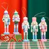 Christmas Nutcracker Figurines 5 Pieces Festival Desk Display Ornament Nutcracker Christmas Decoration Figurines For Home