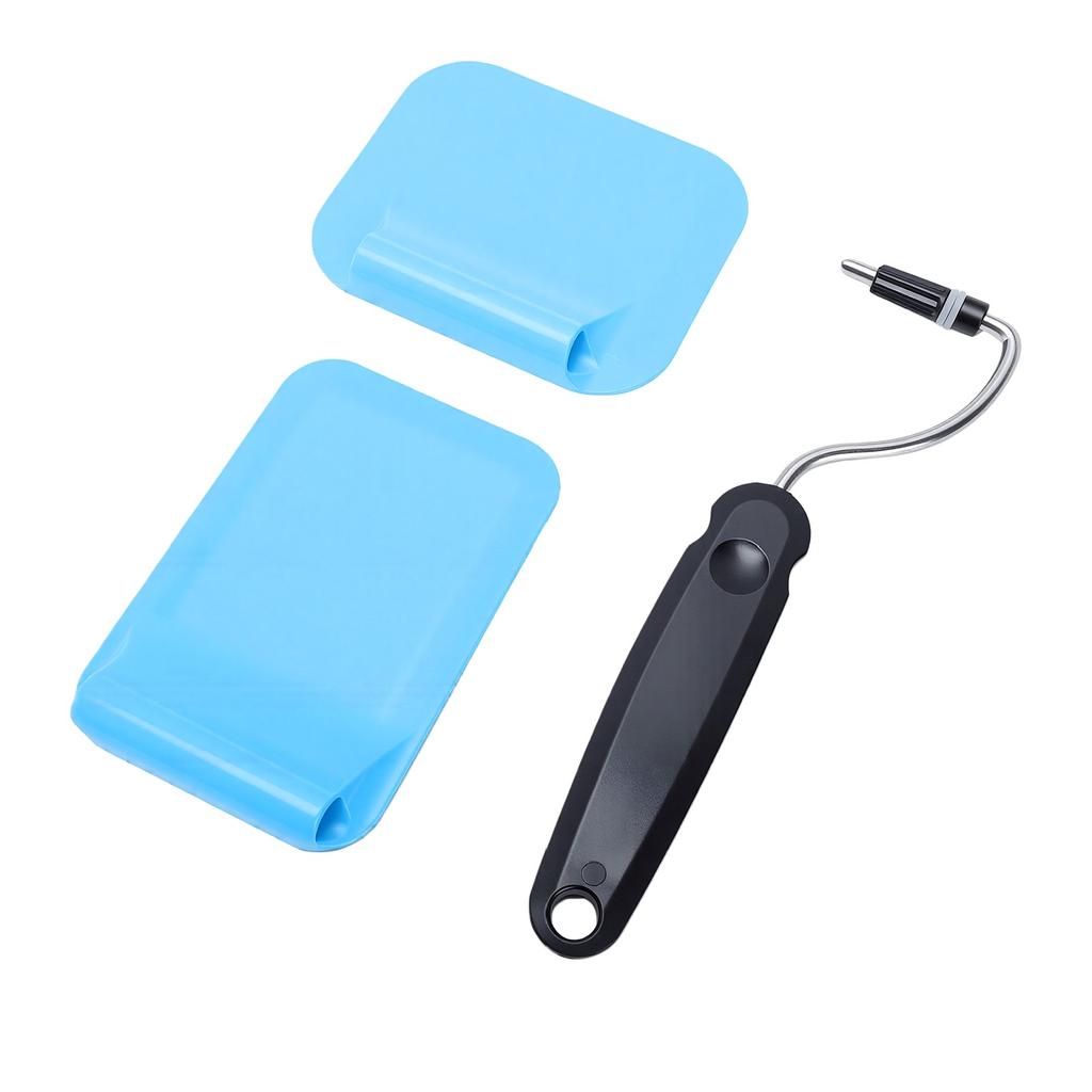 Angle Spatula Compact Cooking Spatula Ergonomic Handle Replaceable Safe Lightweight for Cam Cooking
