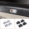 Für Hummer H2 03-07 ABS Kohlefaser/Silber Auto Innenraum Tür Sicherheitsverriegelungsschalter Abdeckung Dekorativer Rahmen Aufkleber Autozubehör
