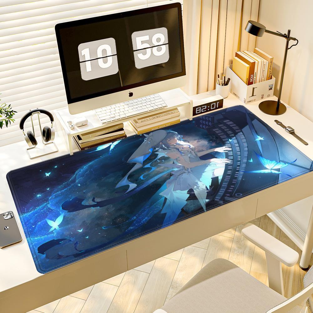 HYBXAXC Wuthering Waves The Shorekeeper Mouse pad Large size keyboard desk mat gaming mouse pad Computer accessories Mousepad 400x800x2MM