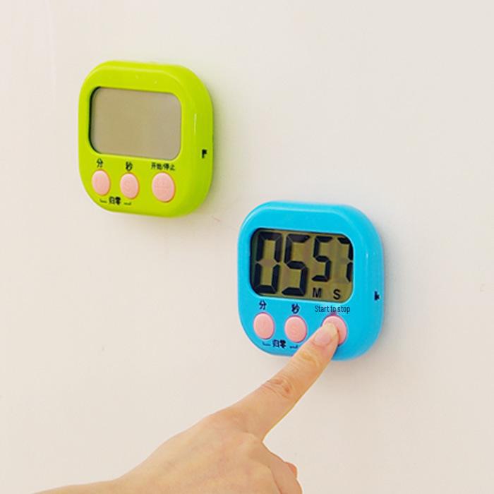 Electronic Kitchen Countdown Timer with Loud Alarm and Stopwatch