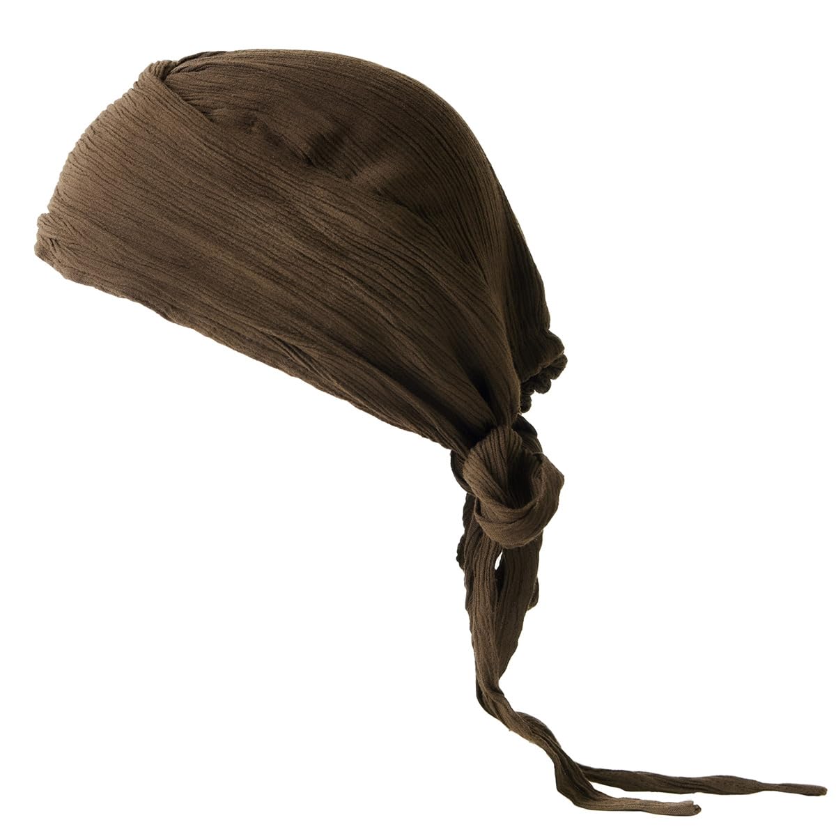 

CHARM Turban Watch [Free Size/Braun] Shirring Bandana Cap Hat Men s Women s