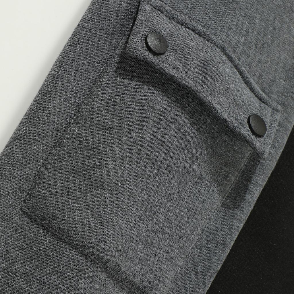 2025 Podzim/Zima Nová Pánská Ležérní Mikina s Výšivkou Zvířat, Více Zipy, Kapsa na Rukávu, Velká Mikina, Outdoorová Sportovní Mikina