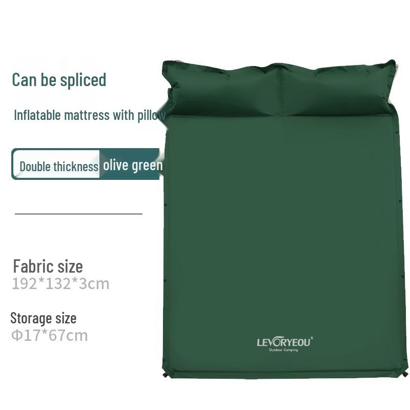 Portable Self-Inflating Camping Pad - Moisture-Proof and Thickened Sleeping Mat