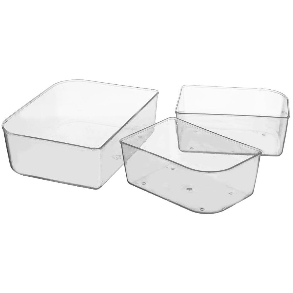 Pojemnik Dzielony Kuchenny Na Żywność Jedzenie Z Uszczelką Lunchbox 1L