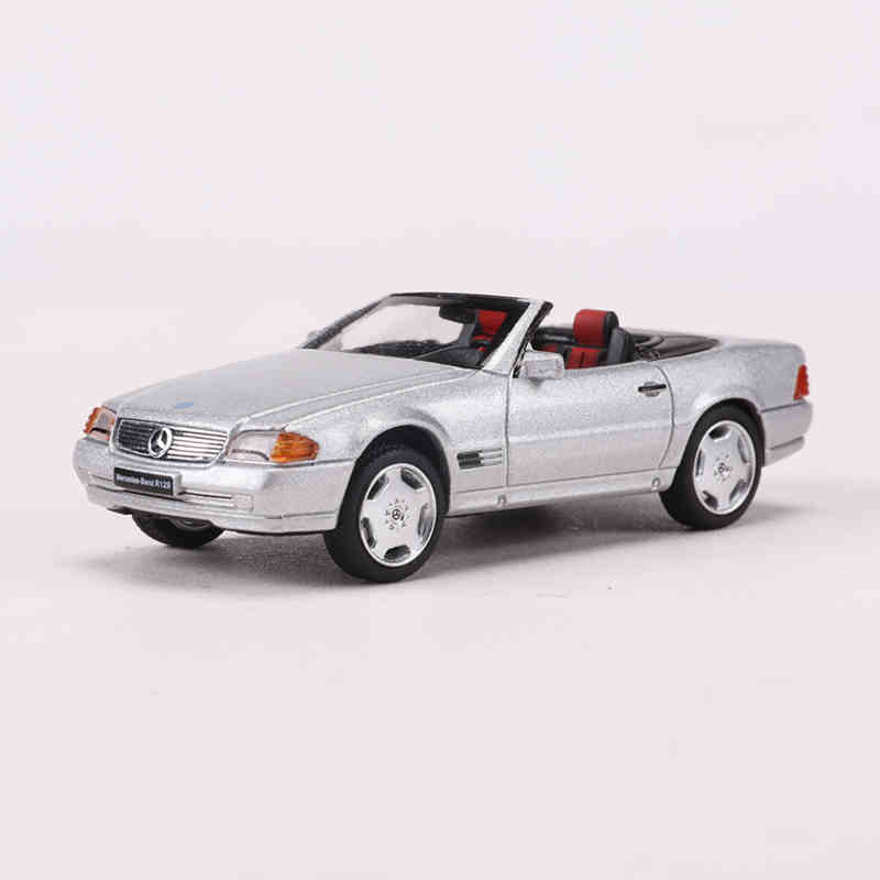 AAN1 1:64 Mercedes-Benz SL500 Supercar Convertible Alloy Car Diecasts & Toy Vehicles Car Model Miniature Scale Model Car For Children