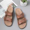 Modische Partner-Sandalen Outdoor Leicht und Bequem Strandschuhe Schlicht und Vielseitig Hochwertige Hausschuhe Größe 35-46 Herren Hausschuhe