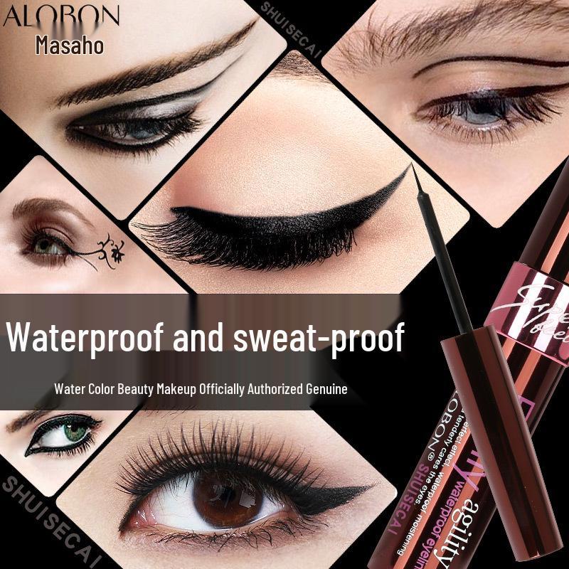 Yaban Silky Waterproof Eyeliner: Non-Smudging, Long-Lasting, Sweatproof, Quick-Drying, Ultra-Fine Soft Tip.