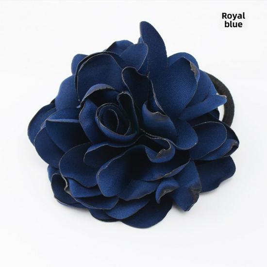 Korean Fashion Fabric Floral Hair Accessory: Camellia Rose Hairband