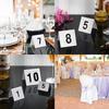 1 - 10 Table Numbering Table Number Easy To Clean Acrylic Table Tent Sign
