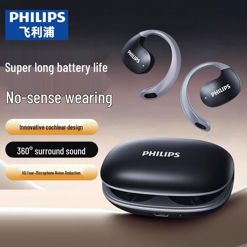 Philips TAT2708 Open-Ear Sport Bluetooth Earphones