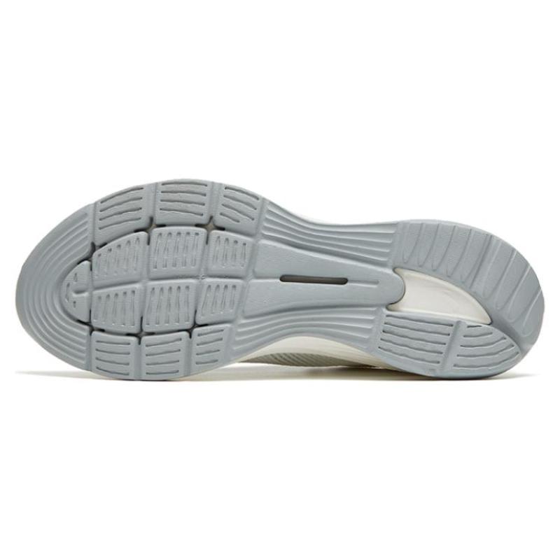 Anta Hydrogen Run V Anti Slip Wear Resistant Low Top Running Shoes Men's White Gray Sneakers 112325540-4