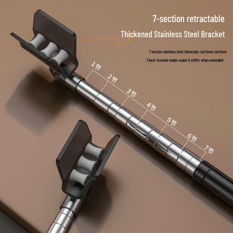 Thickened Stainless Steel Fishing Rod Holder Stand