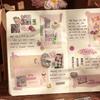 Japanese Style Cute Stickers Book Multi-theme Manga Handbook Decorative Sticker for Birthday & Back to School Gift